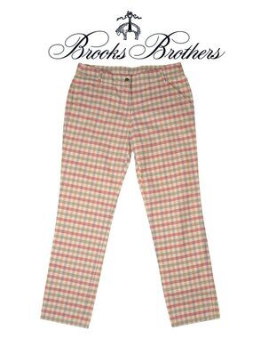 Brooks Brothers Big Girl’s Plaid Cotton Pants / 16 yr old